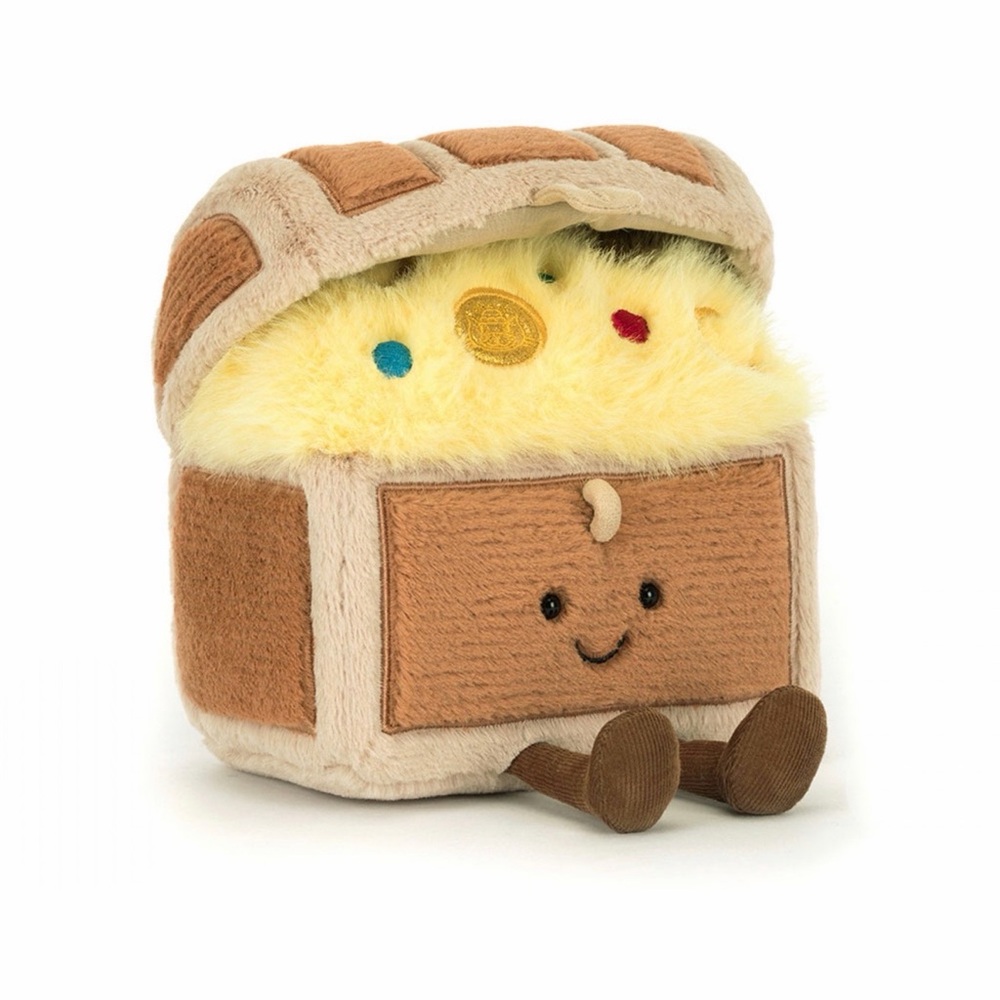 ❌SOLD❌BNWT Jellycat Amuseables Treasure Chest